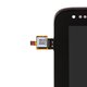 Дисплей для Lenovo IdeaTab A1000, коричневый, с рамкой, Original Превью 1