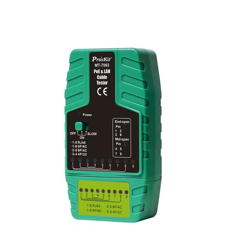 Тестер кабелю Pro'sKit MT-7063 Прев'ю 2