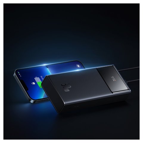 Power bank Baseus Star-Lord Digital, 20000 мАг, 30 Вт, чорний, Fast Charge, #P10022904113-00 Прев'ю 2