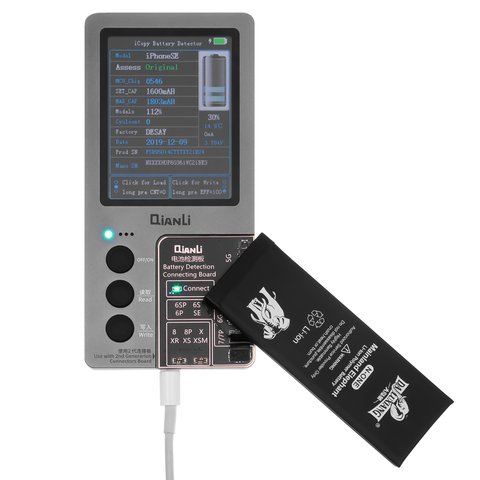 Battery Da Luxiang compatible with Apple iPhone SE, (Li-ion, 3.82 V, 2350 mAh, High Capacity, original IC) Preview 1