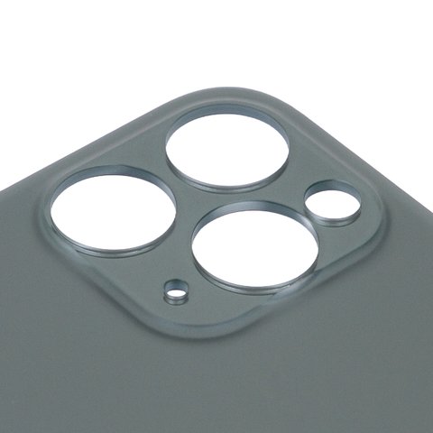 Housing Back Cover compatible with iPhone 11 Pro Max, (green, no need to remove the camera glass, Original (PRC), big hole, matte midnight green) Preview 1