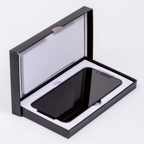 LCD compatible with iPhone 13 Pro, (black, with frame, HC, without IC, (OLED), GX OEM Hard, type 1) Preview 2