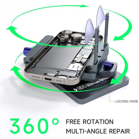 Soporte Mechanic CP8, para desensamblar dispositivos móviles, universal, 360° Vista previa  4