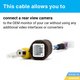 Reverse Camera Cable 8 pin for Subaru Outback, Forester, Crosstrek, Impreza, Legacy, WRX 2008-2015 MY Preview 1