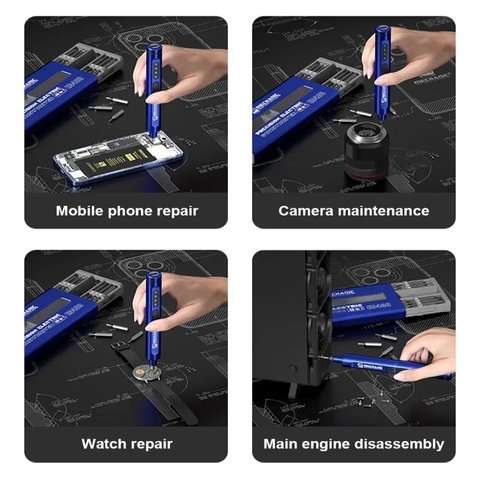 Cordless Power Screwdriver Mechanic ES480, (48 in 1) Preview 2