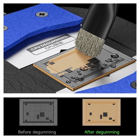 PCB Supporter Mechanic MagTin X, (with BGA stencil, for cleaning  CPU, A10-A18 pro) Preview 4