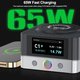 Сетевое зарядное устройство RELIFE Q7, 80 Вт, Wireless Charge, Quick Charge, 6 портов Превью 4