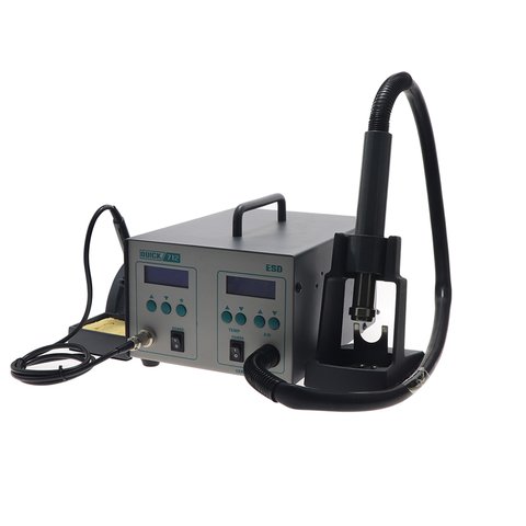 Estación de reparación de aire caliente QUICK 712 ESD Vista previa  1