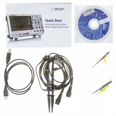 Osciloscopio de fósforo digital SIGLENT SDS1102X+ Vista previa  11