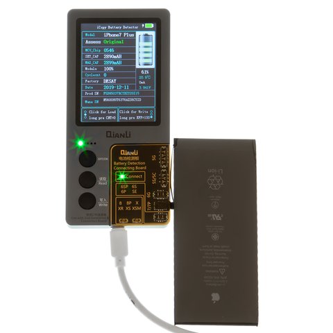 Batería puede usarse con iPhone 7 Plus, Li-ion, 3.82 V, 2900 mAh, Original (PRC), original IC, #616-00250 Vista previa  1