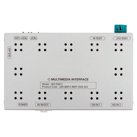 Видеоинтерфейс с HDMI для BMW с системой CIC- HIGH(NBT) Превью 1