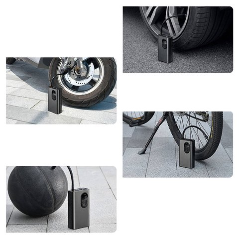 Компрессор Baseus Energy Source Inflator Pump, черный, 54 Вт, 5-150 PSI, #CRNL040001 Превью 2