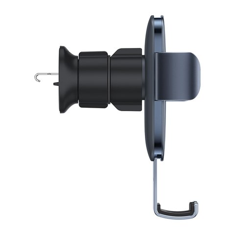 Автомобільний тримач Baseus Metal Age II, сірий, на дефлектор, #SUJS000013 Прев'ю 1