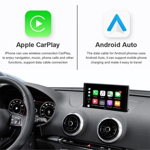 CarPlay для Audi A3 A4 A5 Q5L Q7 Q8 2020-2022 (MIB3, 8.8-дюймовый дисплей) Превью 1