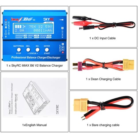 Зарядное устройство SkyRC iMAX B6 V2, Original, 60W, #100161-01 Превью 1