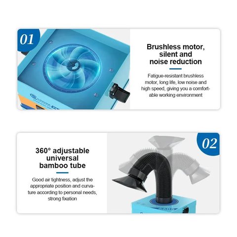 Димопоглинач Sunshine SS-6605, настільний Прев'ю 4