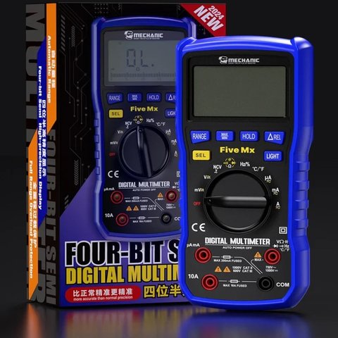 Мультиметр Mechanic Five Mx, цифровий Прев'ю 6