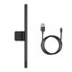 Настільна лампа Baseus i-wok Series, 5 Вт, чорна, для монітору, з кабелем, метал, #DGIWK-B01 Прев'ю 3